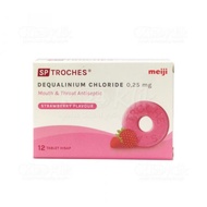 SP Troches Rasa Strawberry Melon isi 12 Tab Tenggorokan Anak-Anak