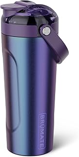 BrüMate MultiShaker Blender Shaker Bottle | 100% Leakproof Insulated Stainless Steel | Pre Workout a