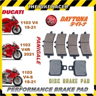 DUCATI DISC BRAKE PADS PANIGALE 1103 V4 PANIGALE 1103 V4 R PANIGALE 1103 V4 S BEST QUALITY