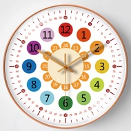 Telling Time Teaching Clock - Learning Clock for Kids - Kids Wall Clocks for Bedrooms - Kids Wall Cl