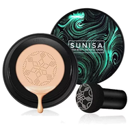 PROMO!!! Original Sunisa Mushroom Head Air Cushion BB CC Cream Moisturizing Waterproof &amp; Sweatproof Foundation-Sunisa cushion original Sunisa cushion bedak waterproof Sunisa cushion Sunisa cushion ori Sunisa cushion original 1 paket asli