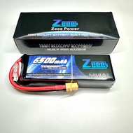 💎Zeee Lipo 3S 11.1V 6500mAh 100C (XT60) แบตคุณภาพดีจากโรงงานชั้นนำ!!💎