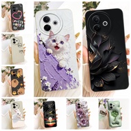 For Vivo Y39 5G Case Cute Cat Luxury Fashion Love Funny Painted Silicon Casing Y39 5G For Vivo V2436