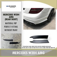 MERCEDES W204 AMG REAR SKIRT C CLASS C63