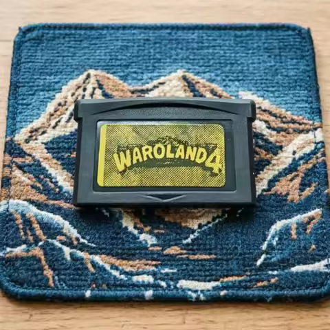32bit Shell Warioland 4 Cartridge for GBA GBM DS English Console Tool