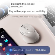 wireless mouse mouse Infec DR6 Wireless Bluetooth Mouse Silent Charging Three-Mode Right-Hand Type B