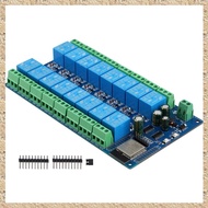(KYSB) 16 Channel Relay Module DC5-12V Power Supply ESP32 Development Board ESP32-WROOM Secondary De