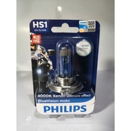 Helloogen headlight bulb philips bluevison moto HS1/H4 35/35w philipsOriginal