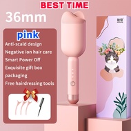 【Fast delivery】XIAOMI New 36mm Wavy Hair Curlers Curling Iron Wave Volumizing Hair Lasting  Styling