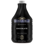 Ghirardelli 64 fl. oz. Black Label Chocolate Flavoring Sauce 2.47kg