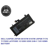 DELL 0J0PGR J0PGR 0X16TW X16TW JOPGR T17G T17G00 LATITUDE 12 5285 5290 2-IN-1 7.6V 42WH BATTERY
