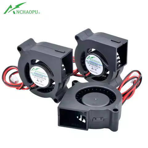 ACP5020-Blower fan 5cm 50mm fan 50x50x20mm DC5V 12V 24V Turbo blower cooling fan for projector 3D pr