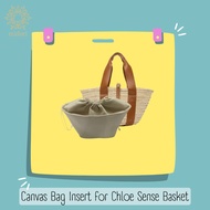 Canvas Bag Insert Bag Organiser for Chloe Sense Basket