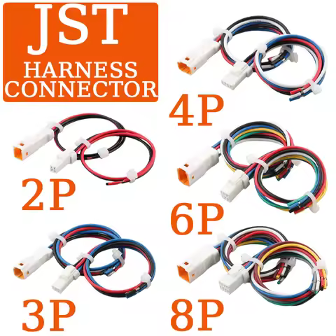 Mini Micro JWPF JST Automotive Snap Connector Harness Plug With 15cm Wire Socket 02R-JWPF-VSLE-S 02T