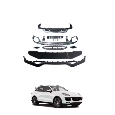 Flying Wing Car Accessories Body Kit Cayenne 958.2 Upgrade To 9Y0 9Y0.1 TKT Front Rear Lip Body Kits
