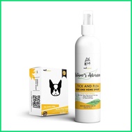 ☪ ① ◊ Vet Core+ Tick and Flea Spray with Free Vet Core Soap (Safe for Dogs and Cats)