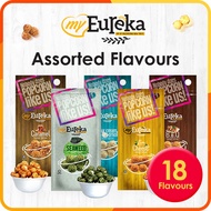 [Bundle of 2] Eureka Popcorn Assorted 18 Flavours | Kimchi Chocolate Caramel Salted Egg | 140g