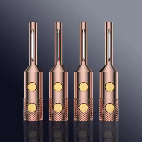 Viborg VB401 100% Pure Copper Banana plug speaker cable DIY HI-End Speaker Cable