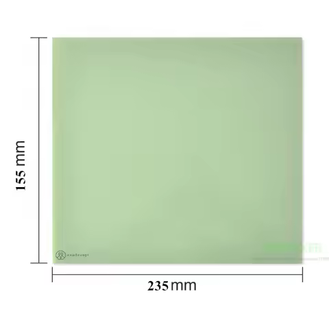 155x235x2mm 3D Printer Platform Polypropylene Build Plates Polyglass for Flashforge Dreamer, Pro and