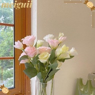 MEIGUII Artificial Lisianthus Flowers, Artificial Flowers Simulation Design Artificial Eustoma Grand