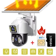 KTVISION CCTV 4G SIM card CCTV camera  FHD solar wireless CCTV camera needs to be connected to the S