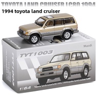 JKM 1:64 Licensed Toyota Land Cruiser LC300 & LC200 Diecast Alloy SUV Model Car – Collectible Toy fo