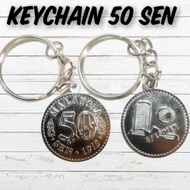 keychain 50 sen malaysia🔥READY STOCK IN MALAYSIA🔥