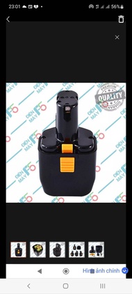 pin Hitachi 12v chuẩn 5ah Sài chung các loại máy 9.6v đến 12 v