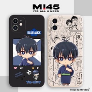 Blue Lock Isagi Case Redmi 9C 12C 10 9A 10C Note10 9T Note8 Note9 Note11 MF097 MF165 Smartphone Casi