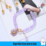 LUMINISCENCIA Bohemian Bracelet, Elastic Multicolor Korean Daisy Bracelet,  Lucky Handmade Bracelet 