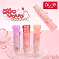 OULE Eraser Cute Pastel Heart Scissor Pen Gently Cleans Cute Design for Students