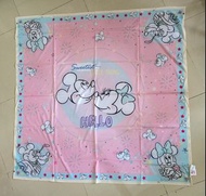 KISS ME DOLL DISNEY MICKEY MINNIE 米奇米妮絲巾, 全新
