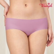 Triumph-Close-Fitting Seamless Pants Series Mid-Waist Boxer Briefs M-EL Purple | 87-2305 5R