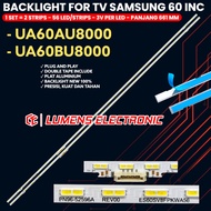 SAMSUNG 60 INCH TV BACKLIGHT 60AU8000 60BU8000 UA60AU8000 UA60BU8000 UA60AU8000K UA60BU8000K LED BL