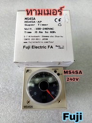 ทามเมอร์ TIMER MS4SA-AP 100-240VAC (FUJI) a As the Picture One