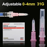 31G 4mm Adjustable Small Needle Disposable 31G Medical Micro-plastic Injection Cosmetic Sterile Need