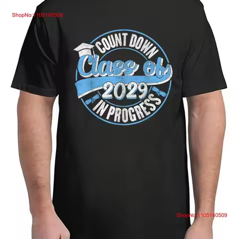 Count Down First Day Of 9th Official Freshman T Shirt Fit for S 4XL vintage Washed Unisex Breathable