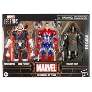 Hasbro MARVEL Legends Series Cabal Taskmaster/Iron Patriot/Doctor Doom, Marvel 85th Anniversary Comi