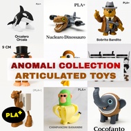 Anomali Articulated Toys Anomali Figure Brainrot Premium PLA+ 3D Printing