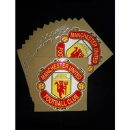 Manchester United Logo Sticker (Reflective)