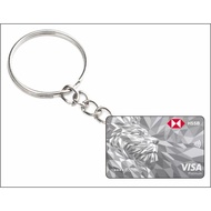 HSBC ATM card keychain 2d visa master live+ livefree