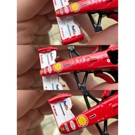 Jingshang Kyosho 1/64 Ferrari Ferrari Ferrari F2001 No. 1 Schumahe Genuine Red Red 2001 Straw Grand 