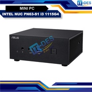 Mini PC INTEL NUC PN63-S1 i3 1115G4 | RAM 8gb | SU650 240gb