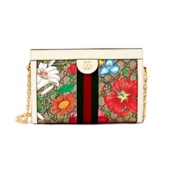 GUCCI 503877HV8AC9759 GUCCI GG OPHIDIA SMALL FLORA SHOU