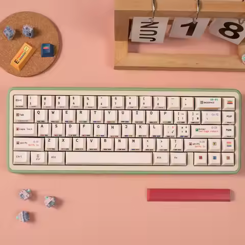 147 Keys C64 R2 PBT Keycaps Cherry Profile Dye-Sublimated Keycap Set for Mx Cherry Gateron Switch Me
