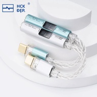 Cáp Chuyển Đổi DAC NICEHCK NK1 MAX Mạ Bạc Type-C Sang 35 Mm Với Chip Giải Mã CX31993 Và MAX97220 OP-