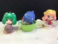 正版 Macross F Frontier 超時空要塞 迷你Q版 Figure 3隻 (圖內所有Figure)