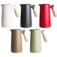 Thermal Vacuum Jug 1L wooden Handle Thermos Cold / Hot Termos Air Panas With Handle