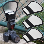 Universal DSLR Camera Flash Diffuser Wear Resistant Metal Camera External Reflector Portable Photogr