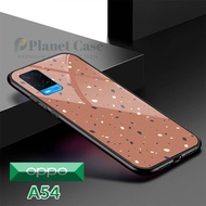 Softcase kaca OPPO A54  [CP214-OPPO A54] Case OPPO A54 Casing hp OPPO A54  Kesing hp OPPO A54  Softc